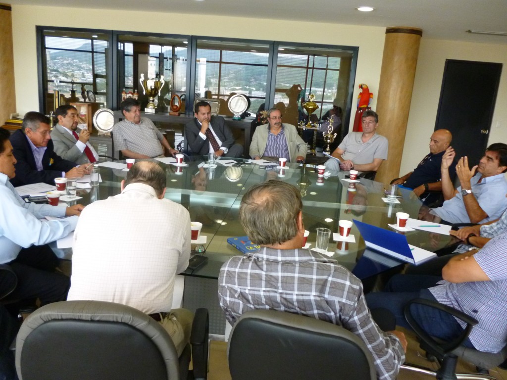 Reunión de Comisión de Selecciones junto a Comité Ejecutivo y Cuerpo Técnico de la Tri, Imagen cortesía del Departamento de Prensa de la FEF.