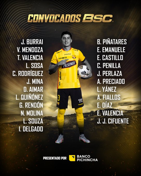 Algunas Ausencias Los Convocados De Bsc Para Medir Al Aucas Studiofutbol