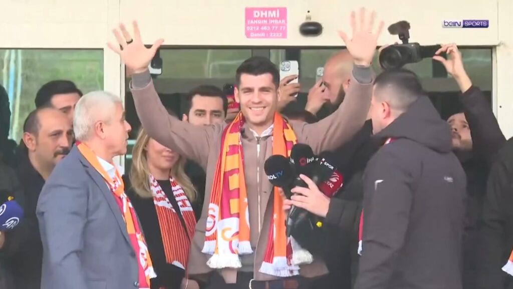 VIDEO Turquía le dio la bienvenida a Morata jugará en el Galatasaray