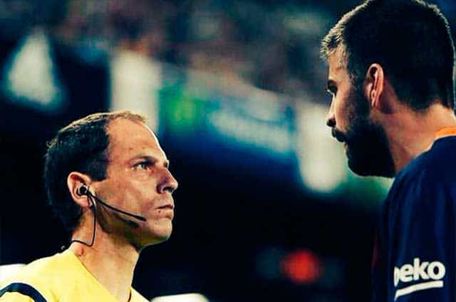 ¡Cuatro partidos de sanción para Piqué!