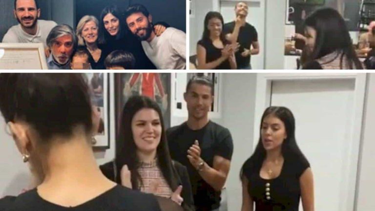 Polémica en Italia por las fiestas de Cristiano y Bonucci