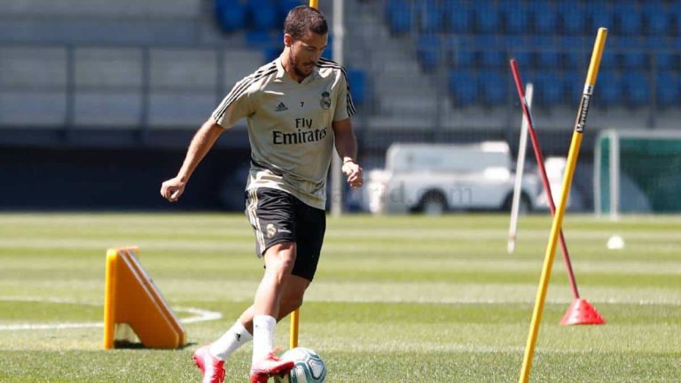 Hazard: “Tras dos meses, necesito más físico y más balón”
