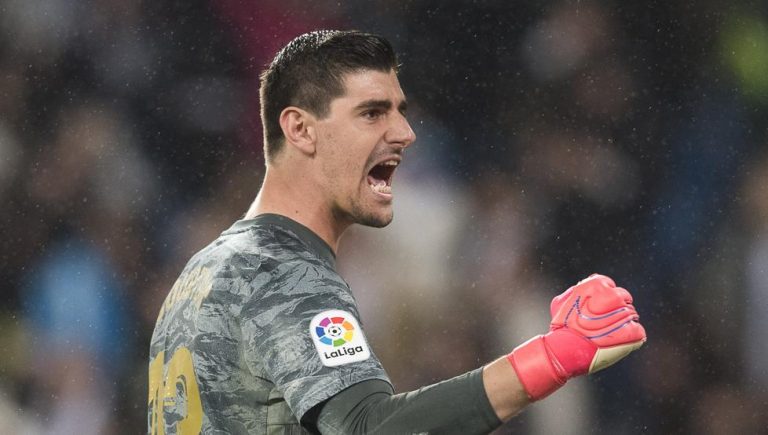 Courtois aclara: “Yo no dije que proclamen campeón al Madrid”