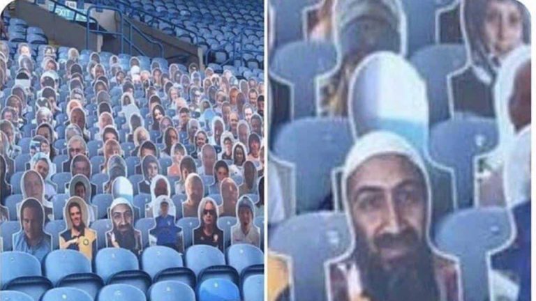 Bin Laden en las gradas del Leeds United