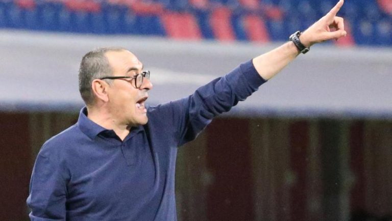 El aviso de Sarri a los aficionados italianos
