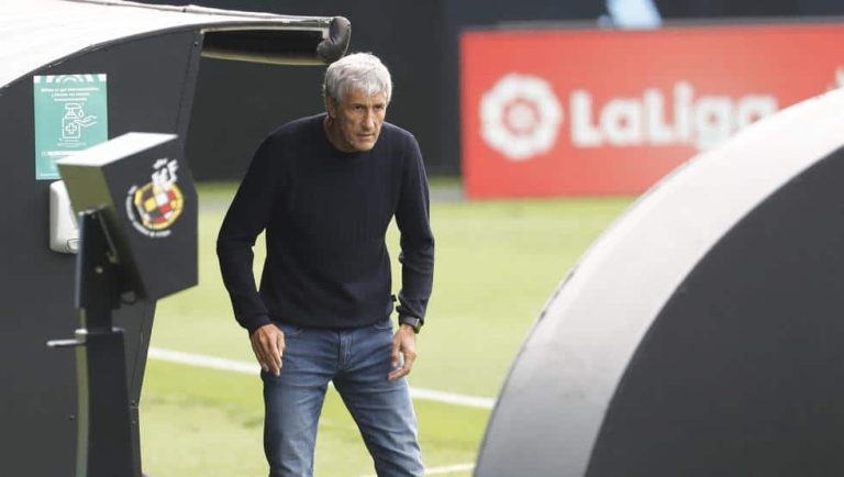 Mensaje de Setién a la plantilla: “Todos tenemos que ceder una parte”