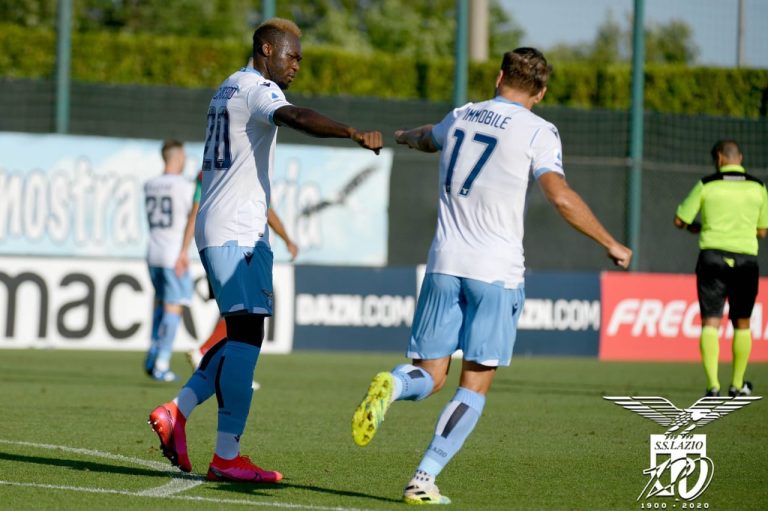 LISTO PARA EL REGRESO: Felipe Caicedo anota en goleada de Lazio en amistoso