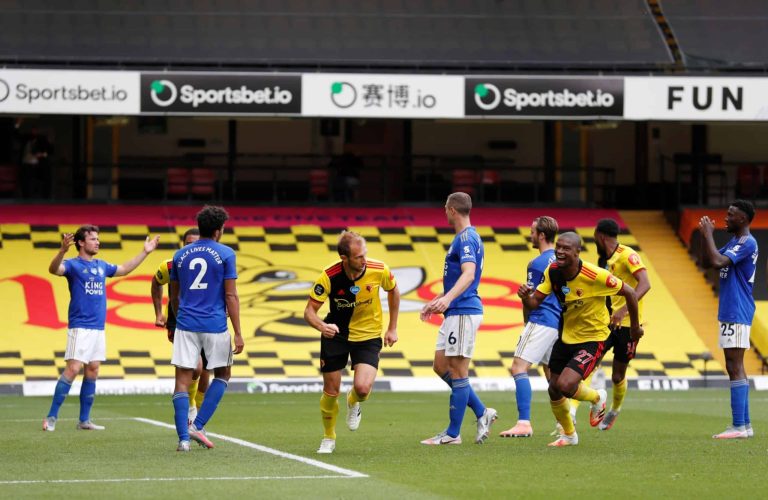 (VIDEOS) ¡DOS GOLAZOS EN EL FINAL! Tremendo empate entre Watford y Leicester