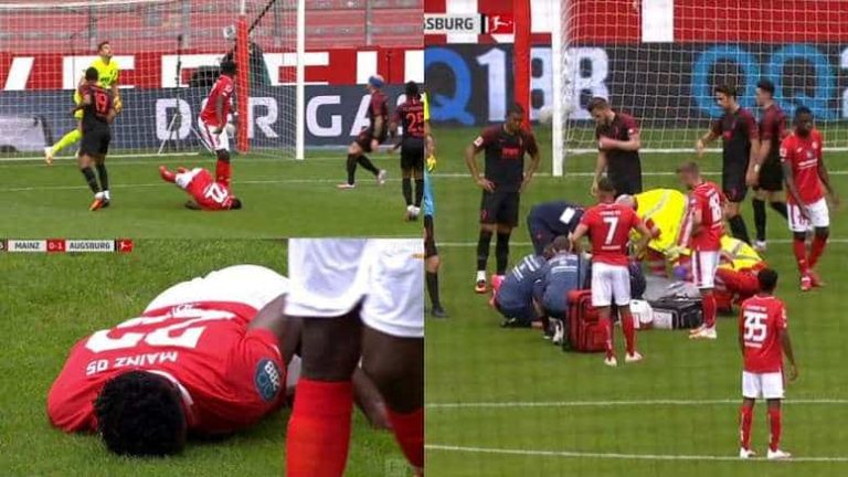 (VIDEO) ESCALOFRIANTE CAÍDA: Jugador se fue inconsciente en camilla