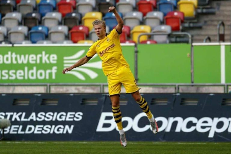 (VIDEO) AL ÚLTIMO MINUTO: Haaland salvó al Dortmund