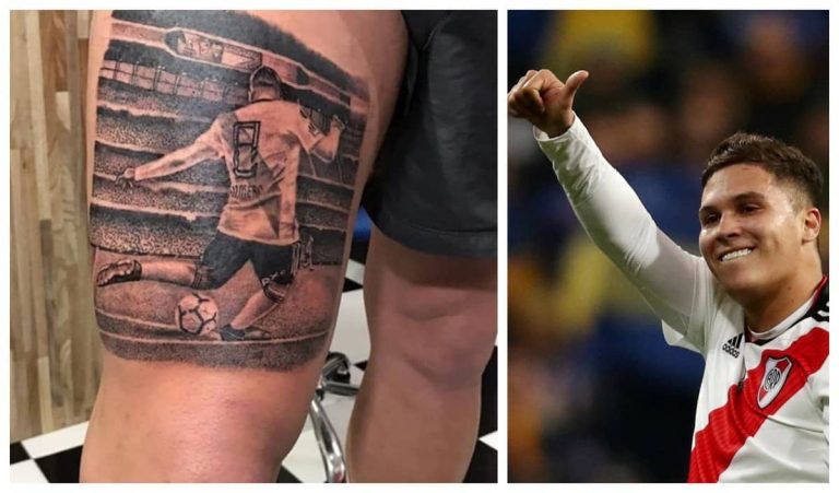 (VIDEO) ¡Tremendo tatuaje que deslumbró a Juanfer Quintero!