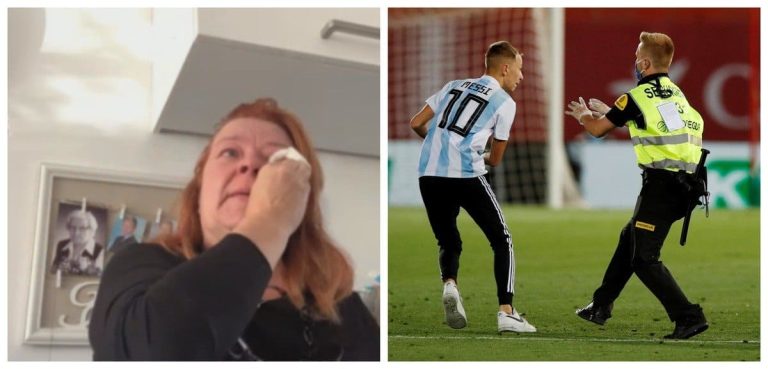 (VIDEO) El llanto de la mamá del joven que quiso la foto con Messi