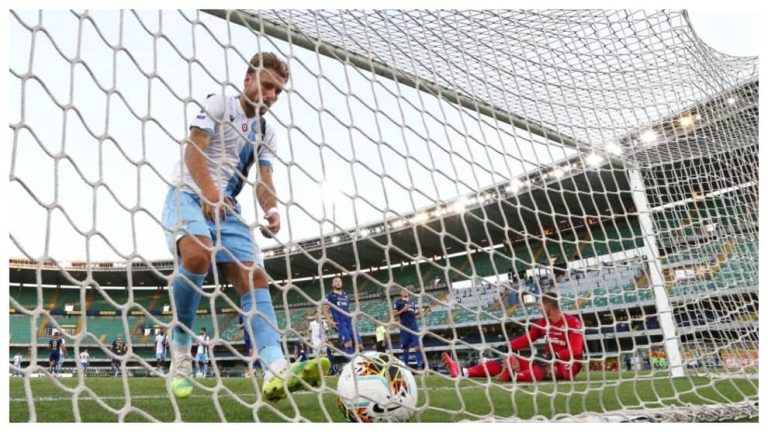 (VIDEO) Lazio goleó con ‘hat-trick’ de Immobile