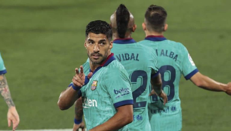 Luis Suárez, entre los mitos goleadores de la historia del Barça