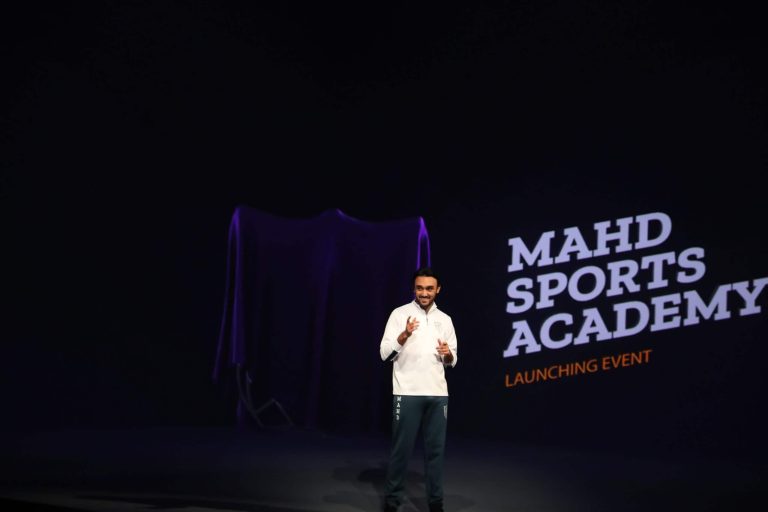 Presentación de la Academia de Deportes Mahd en Arabia Saudita