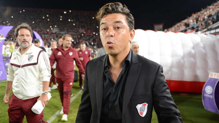 ‘Muñeco’ Gallardo cumple 6 años como DT de River