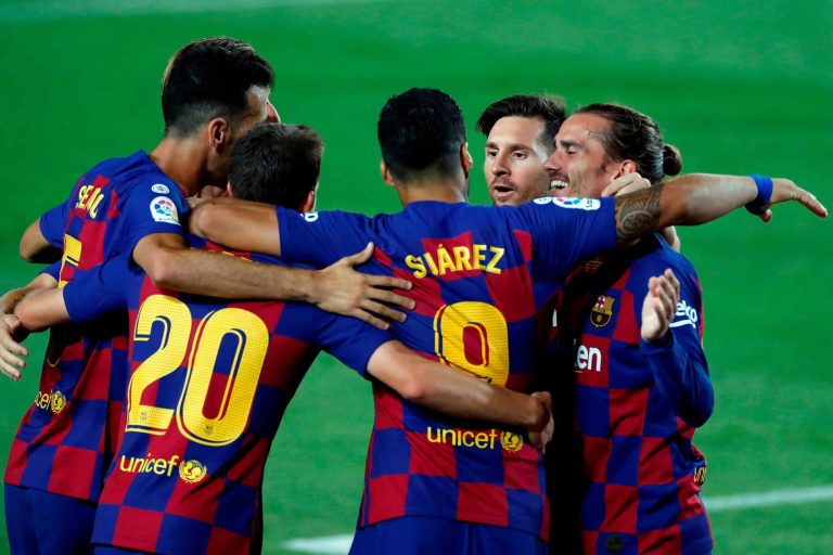 (VIDEO) Barça sigue en la pelea y manda a la B al Espanyol