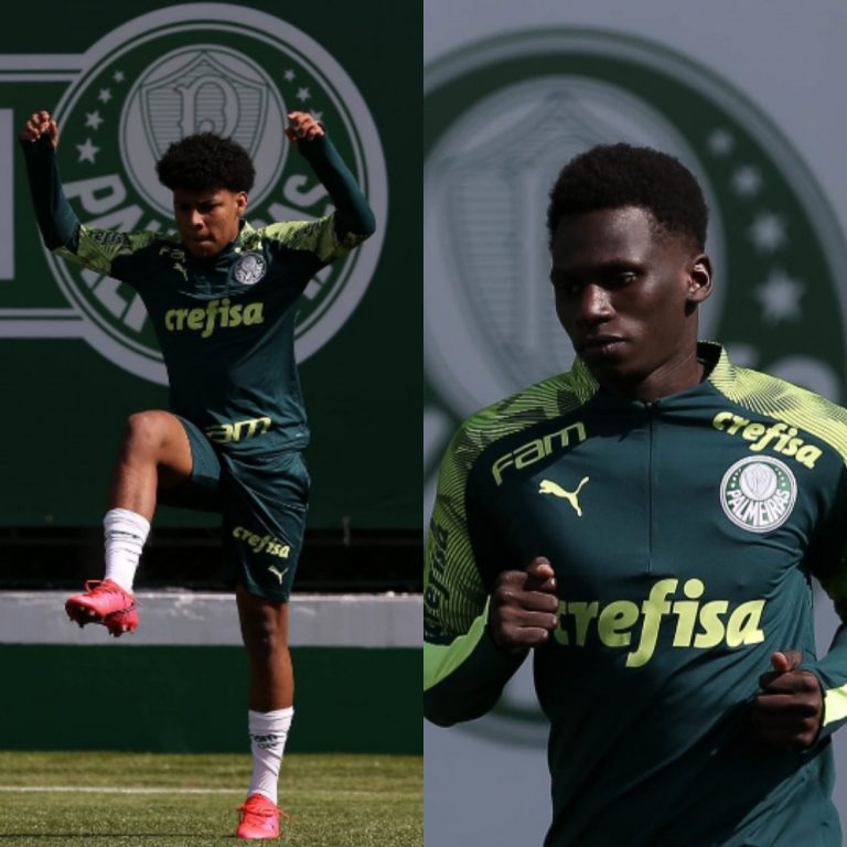 (VIDEO) Dos jóvenes ecuatorianos entrenaron en el primer equipo del Palmeiras