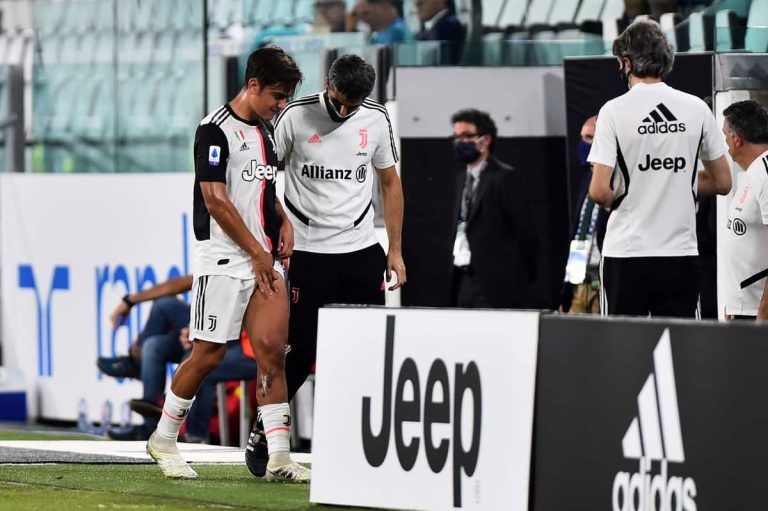 Dybala y una lesión que preocupa a la Juventus