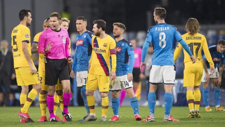 Oficial: Barça-Nápoles en el Camp Nou y City-Madrid en Manchester