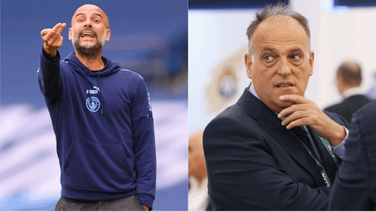 Tebas critica la sentencia del TAS y responde a Guardiola