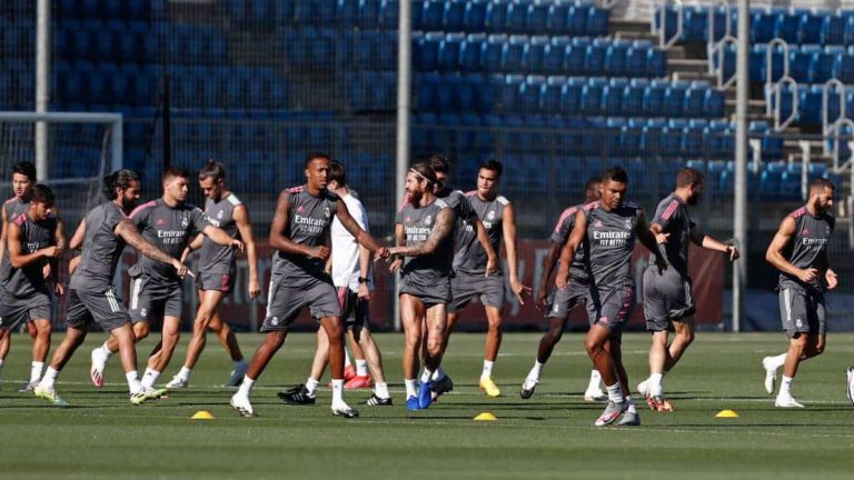 Zidane evita los desgastes a tres días del Manchester City