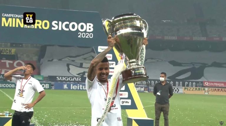 Alan Franco, campeón con Atlético Mineiro