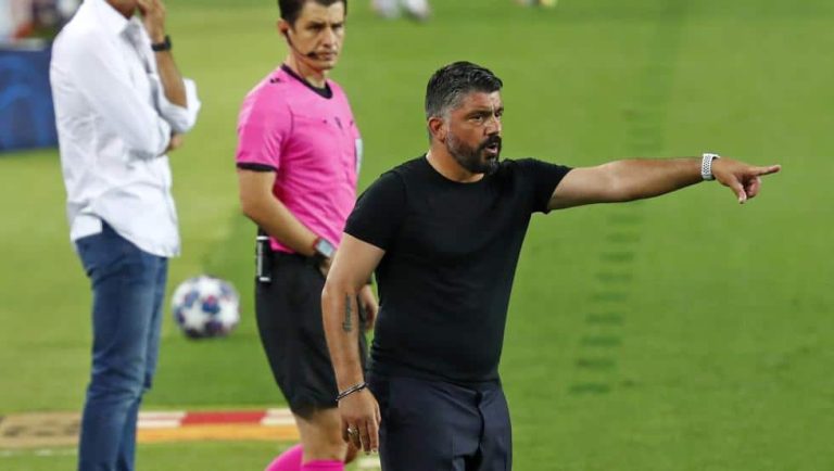 Gattuso pacta su renovación como técnico del Nápoles