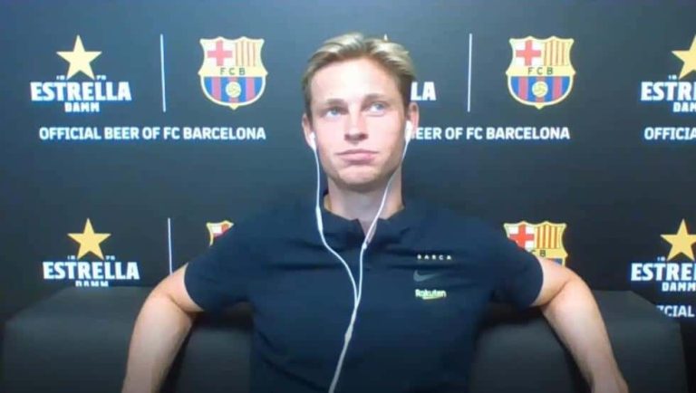 De Jong: “En cuatro partidos podemos ganar la Champions”