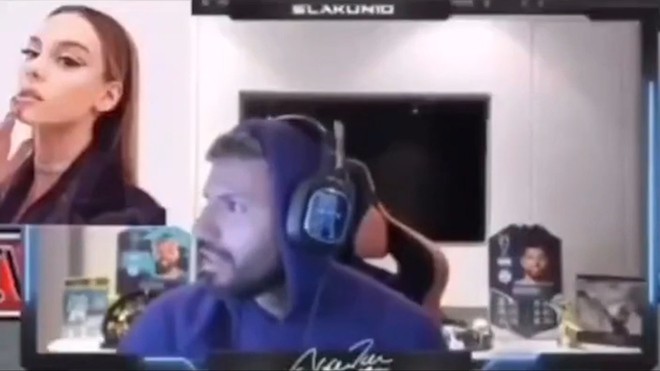 (VIDEO) Bromean con Agüero involucrando a Ester Expósito