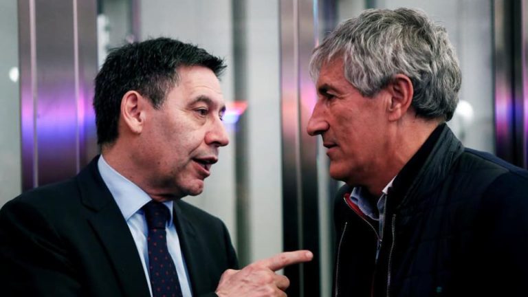 Quique Setién anuncia acciones legales contra el Barça