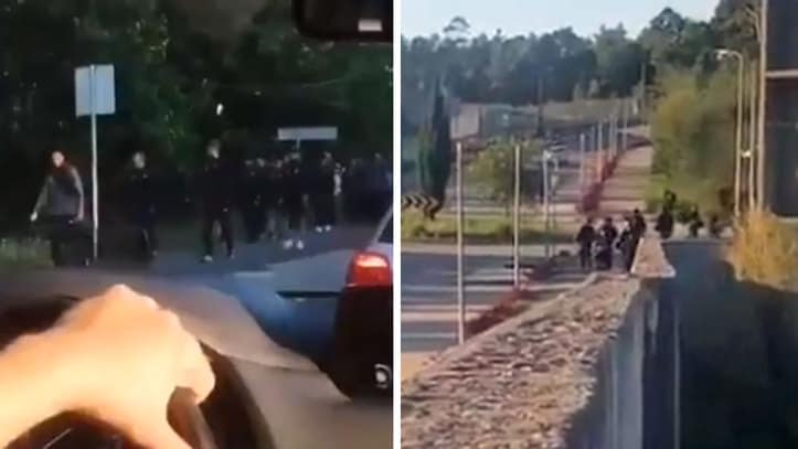 (VIDEO) Fueron eliminados y su Pdte. los obligó a regresar ‘a pata’