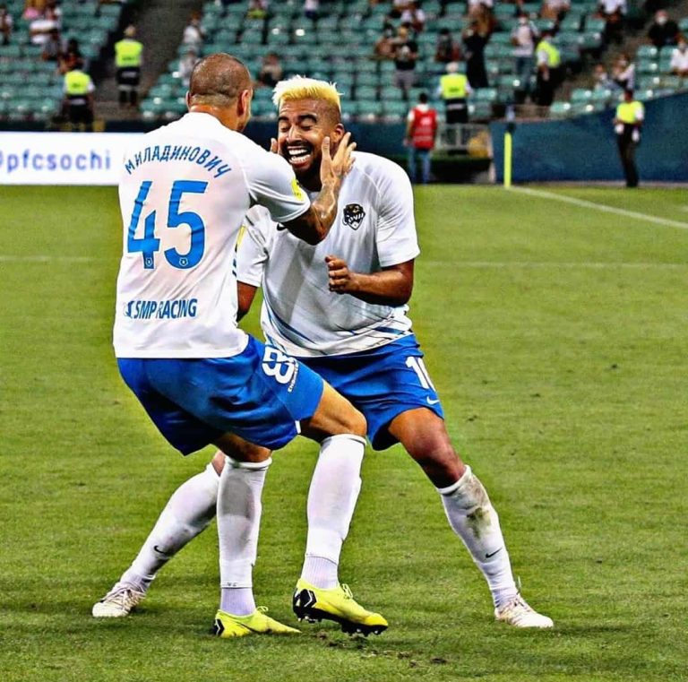 (VIDEO) ES EL GOLEADOR: Noboa anotó nuevamente con el Sochi