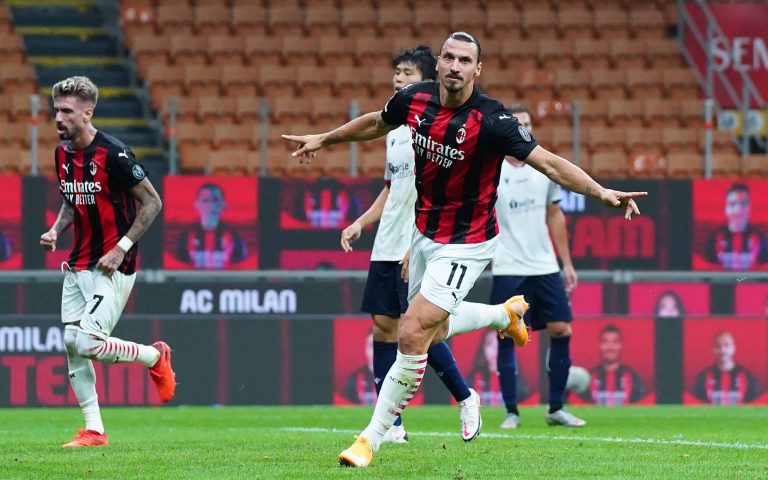 (VIDEO) ¡DOBLETE DE ZLATAN! Gran arranque del Milan en la Serie A