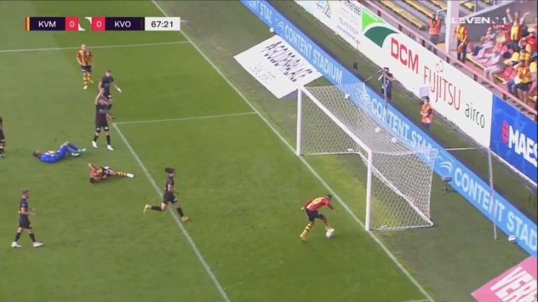 (VIDEO) NO SE PUEDE CREER: Tremendo blooper en la Liga de Bélgica