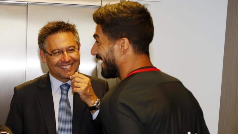 Bartomeu: “Espero que Luis Suárez pueda tener su homenaje en el Camp Nou”