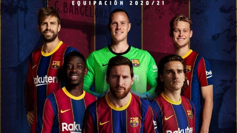CON MESSI: El Barça ya puso a la venta la nueva camiseta