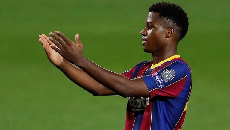 El Barça demandará a un medio por insultos racistas a Ansu Fati