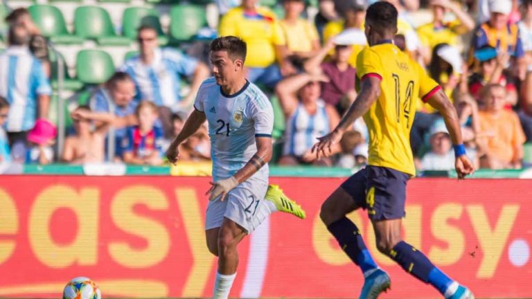 Dybala baja Vs. Ecuador