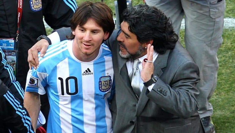 Maradona sobre Messi: “En el Barça no lo trataron como se merecía”