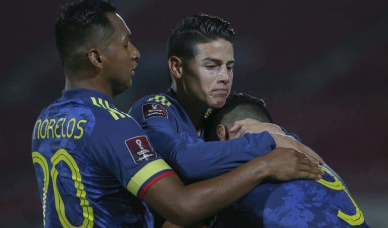 Convocados de Colombia para enfrentar a Ecuador