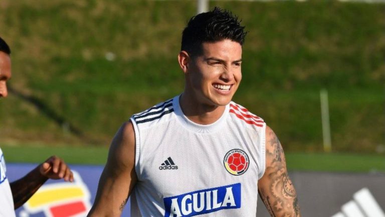 James Rodríguez, más motivado que nunca con la Selección Colombia