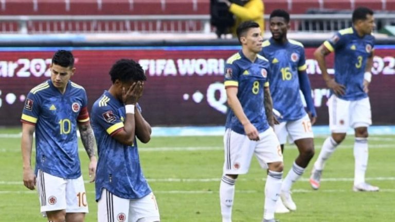 ¡Pelea en camerino de Colombia tras la goleada ante Ecuador!