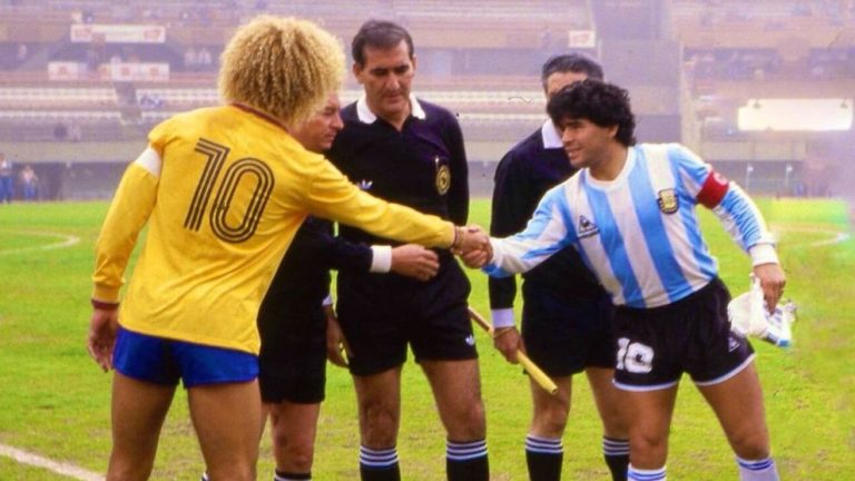 Colombia, una de las víctimas favoritas de Maradona