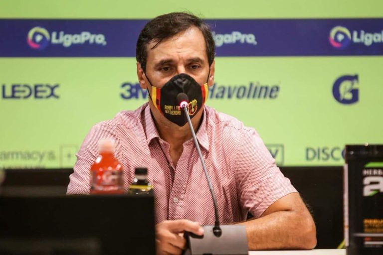 Bustos: “No iremos a escondernos en Quito, para ser campeón debemos ganar”