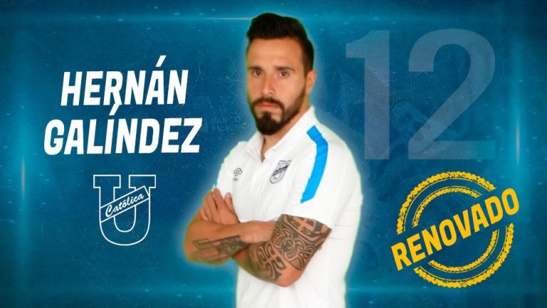 Hernán Galíndez renovó con U. Católica