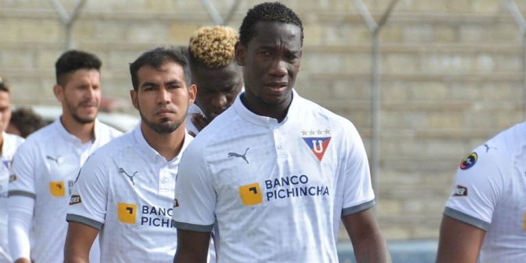 EL MOTIVO: ‘Kunty’ Caicedo fue reemplazado de última hora en LDU