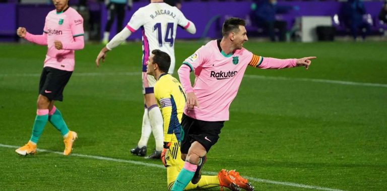 (VIDEO) MESSI SUPERÓ A PELÉ: Goleada del Barça ante el Valladolid