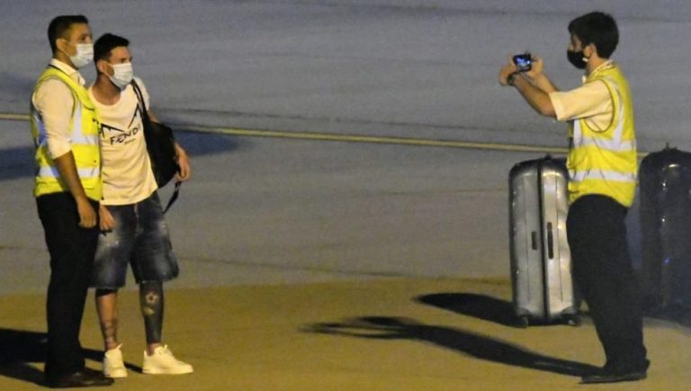 Messi ya está de vuelta en Barcelona