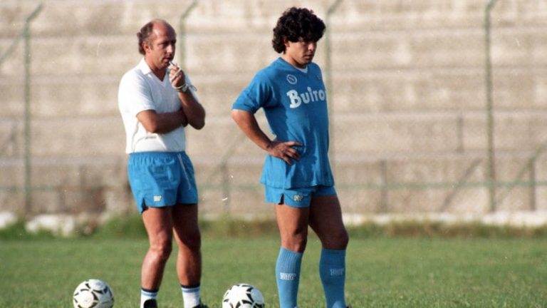 La cruda confesión del técnico de Diego Maradona en Napoli